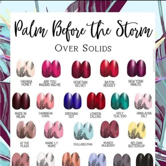 *Retired* Color Street: Palm Before the Storm | Tropical Summer Beach Party - Picture 7 of 12